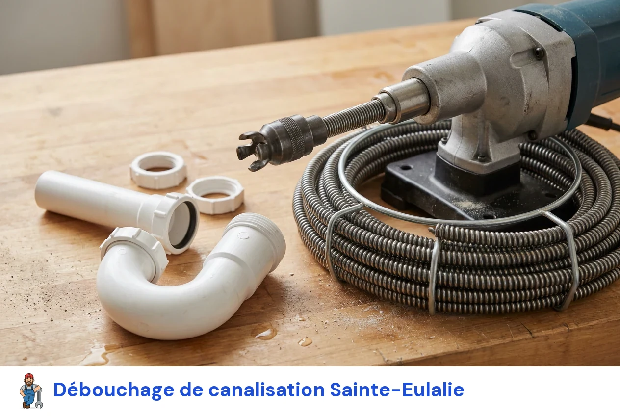 Débouchage de canalisation à Sainte-Eulalie