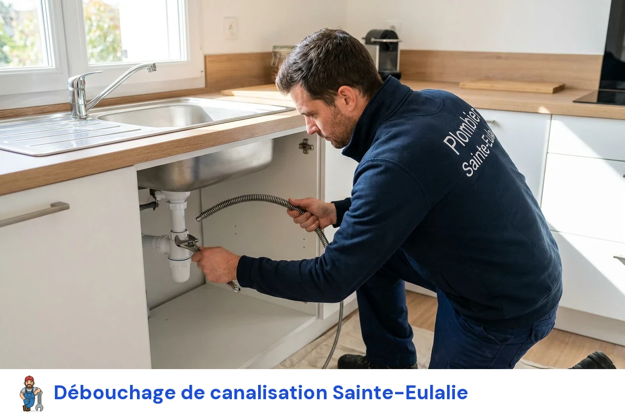 Débouchage de canalisation à Sainte-Eulalie