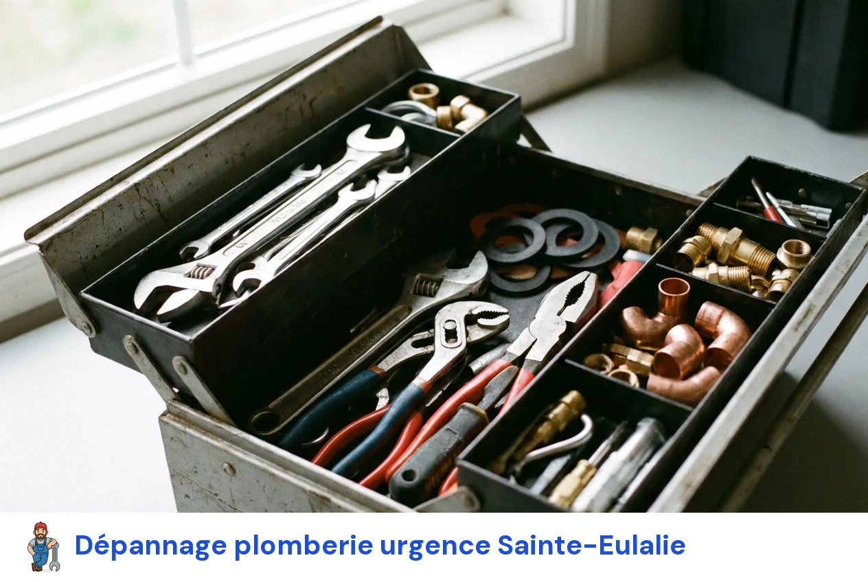 Dépannage plomberie urgence à Sainte-Eulalie