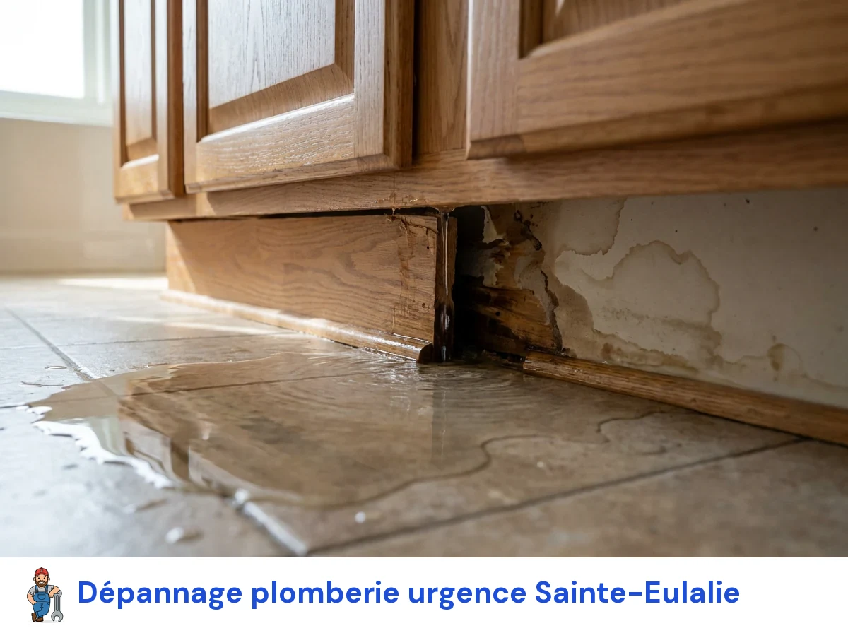 Dépannage plomberie urgence à Sainte-Eulalie