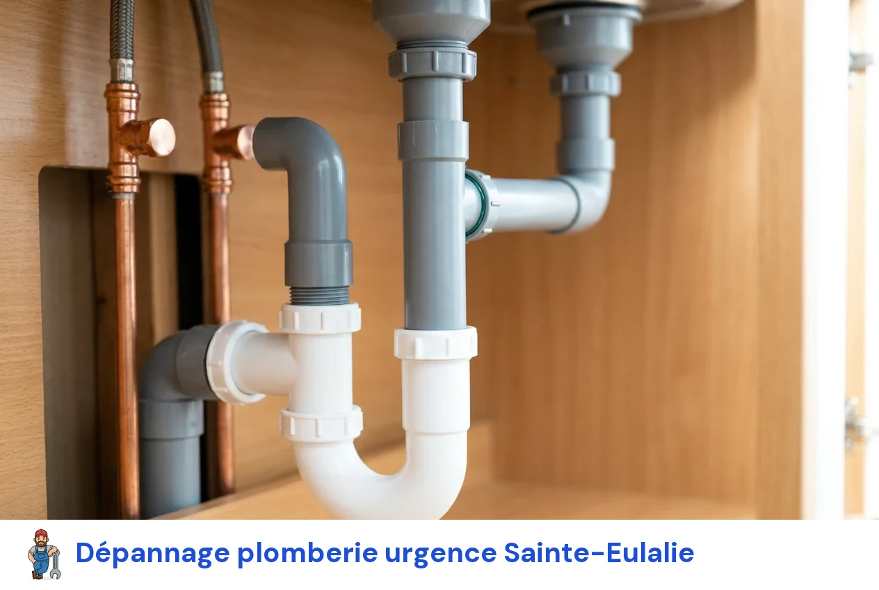 Dépannage plomberie urgence à Sainte-Eulalie