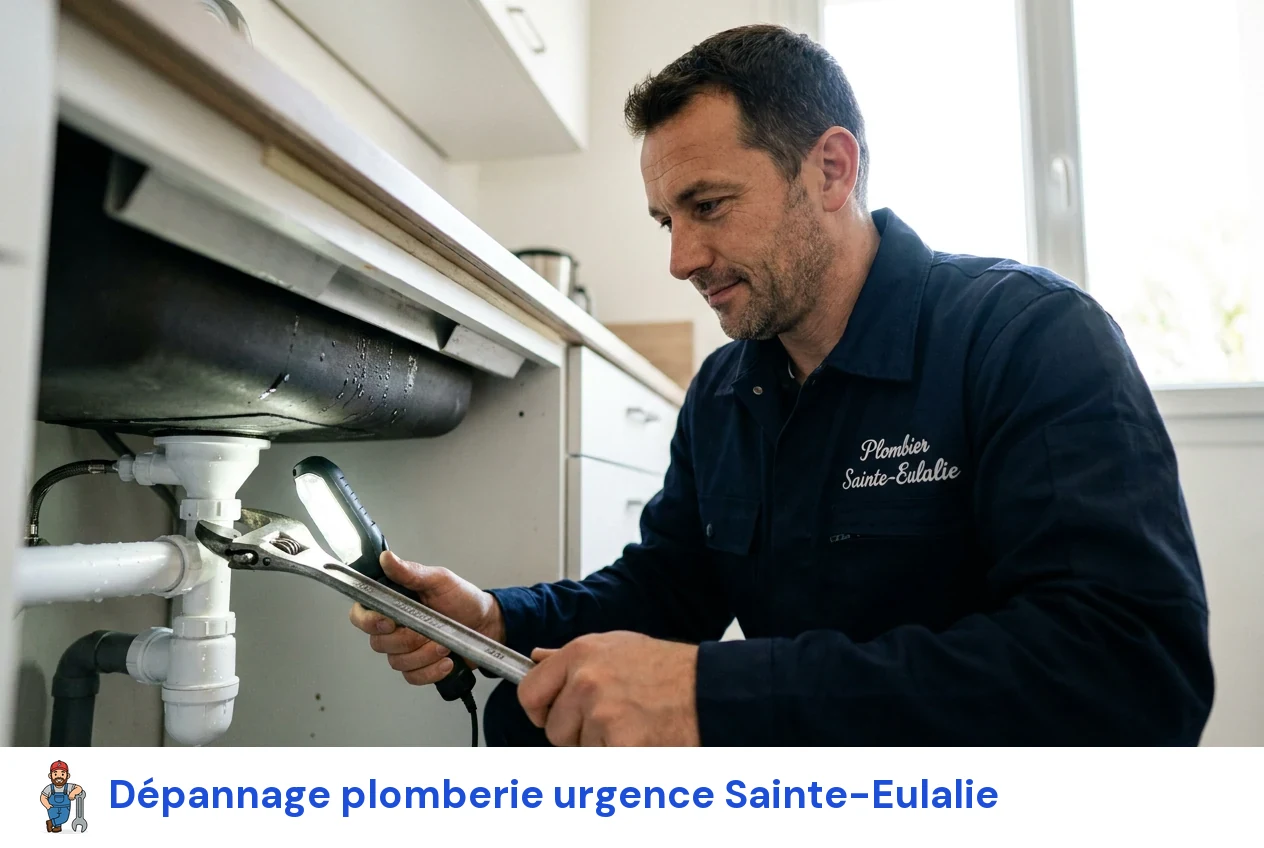 Dépannage plomberie urgence à Sainte-Eulalie