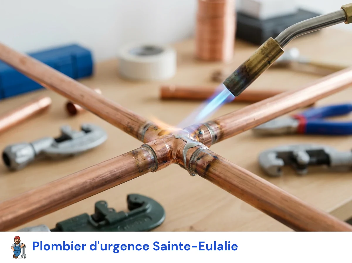 Plombier d'urgence à Sainte-Eulalie