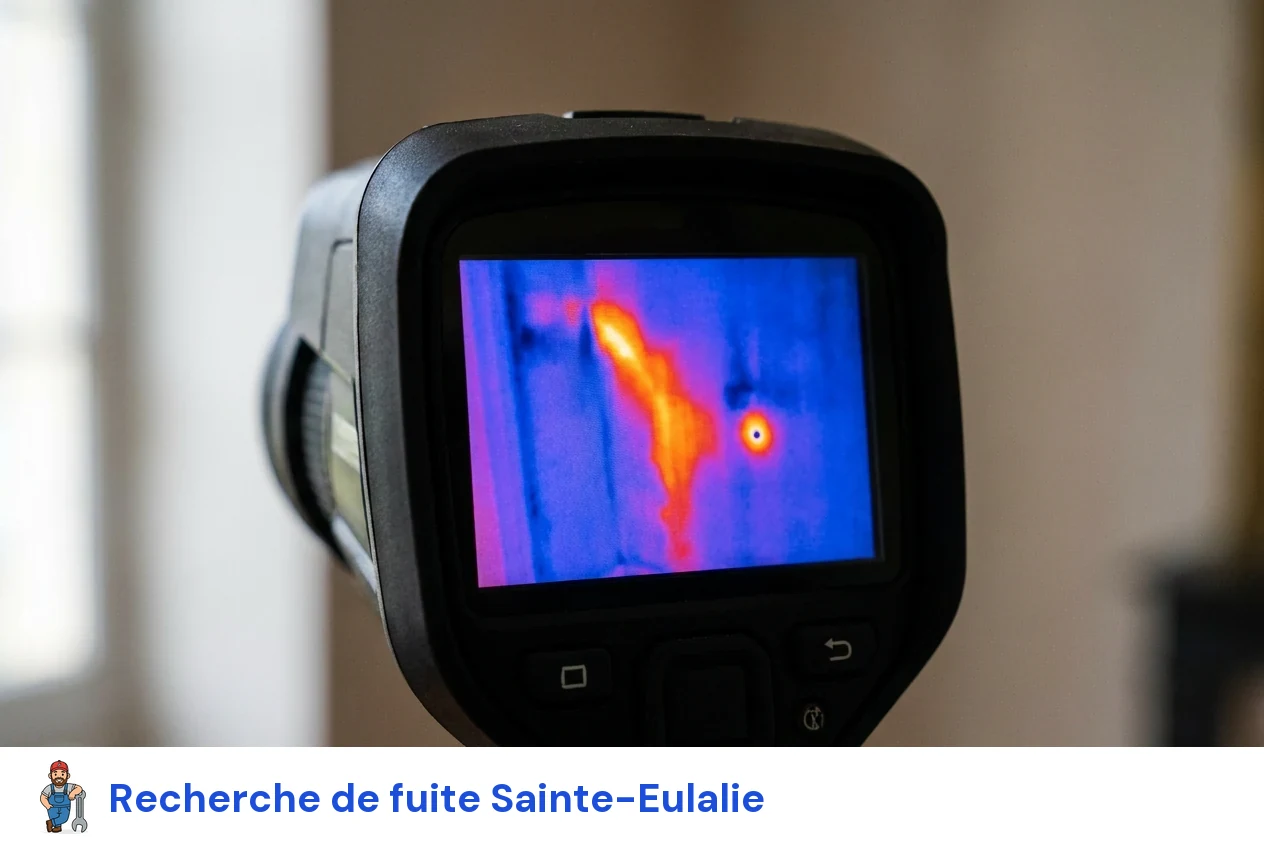 Recherche de fuite à Sainte-Eulalie
