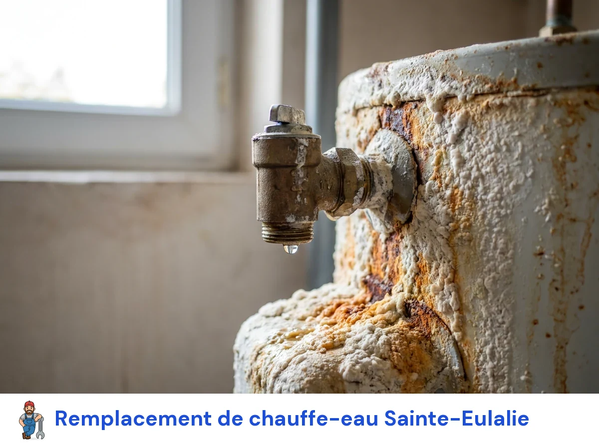 Remplacement de chauffe-eau à Sainte-Eulalie
