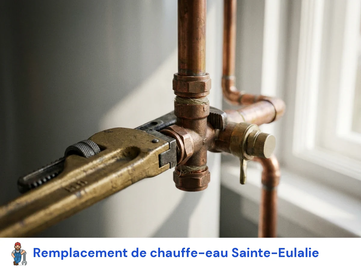 Remplacement de chauffe-eau à Sainte-Eulalie