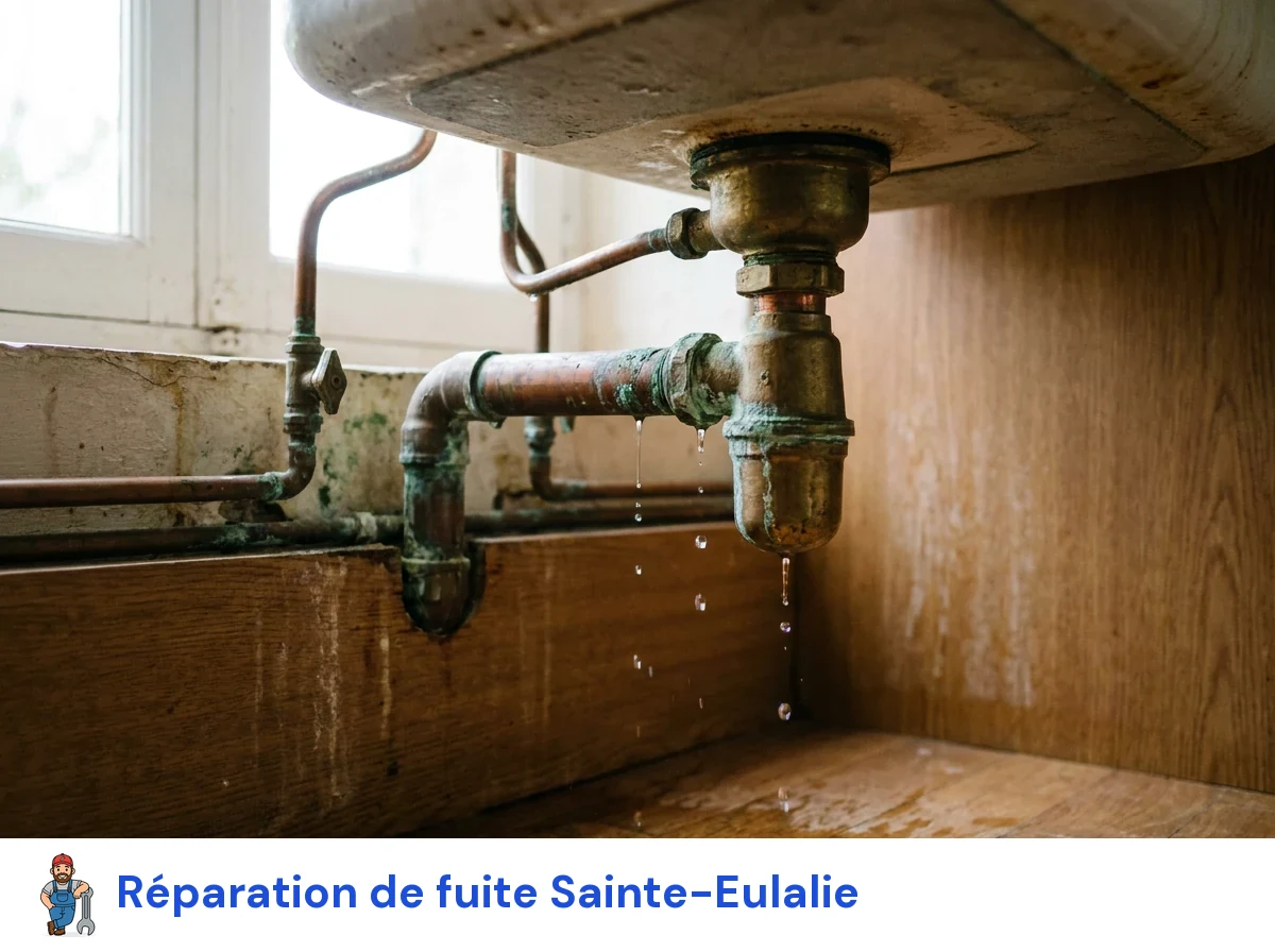 Réparation de fuite à Sainte-Eulalie