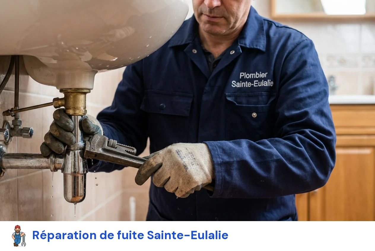 Réparation de fuite à Sainte-Eulalie